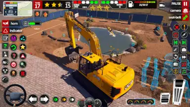 Capture d'écran de JCB Game Snow Excavator Games 4