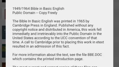 Capture d'écran de Bible-Discovery 20