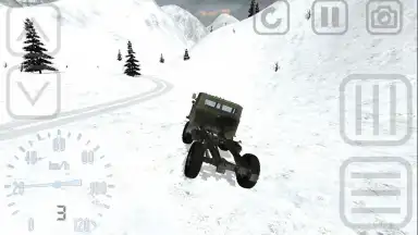 Capture d'écran de Russian Winter Offroad 2