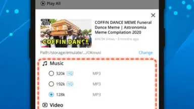 Capture d'écran de OKmusi - Any Music MP3 Downloader 8