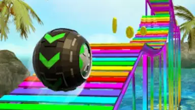 Capture d'écran de Sky Rolling Balls 3D 5