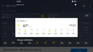 Capture d'écran de Weather - Accurate Weather App 3