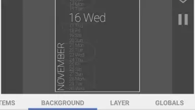 Capture d'écran de KWGT Kustom Widget Maker 6