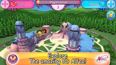 Capture d'écran de Winx Fairy School Lite 2