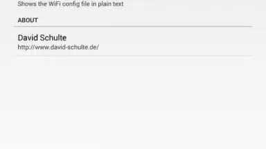 Capture d'écran de WiFi Password Reader 1