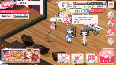 Capture d'écran de BanG Dream! Girls Band Party! 8