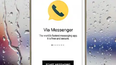 Capture d'écran de Via Messenger - Unofficial Telegram App 1