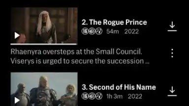Capture d'écran de HBO Max 7
