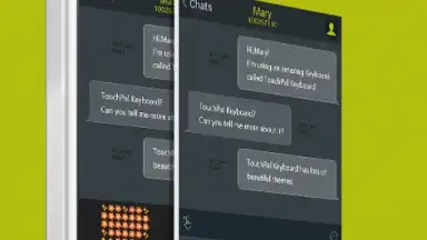 Capture d'écran de Android L Lime TouchPal Theme 3