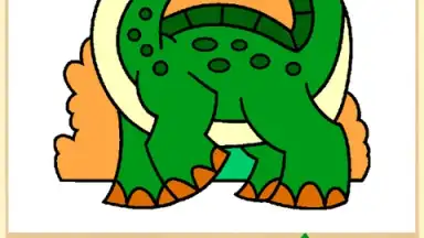 Capture d'écran de Dino Coloring Game 2