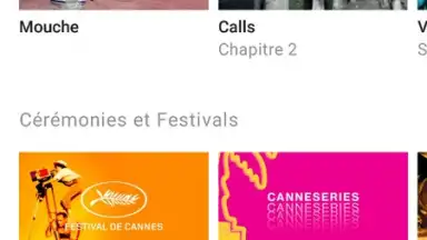 Capture d'écran de myCANAL 5