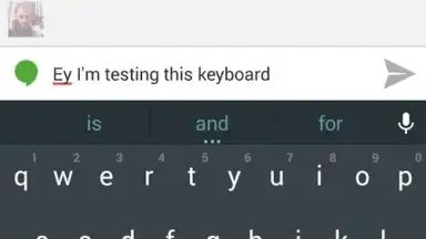Capture d'écran de Android L Keyboard 1