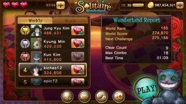 Capture d'écran de Solitaire Wonderland 6