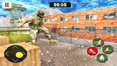Capture d'écran de US Army Training War School 3D 1