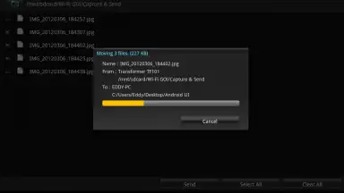 Capture d'écran de Wi-Fi GO! Remote 2