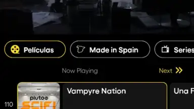 Capture d'écran de Pluto TV 15