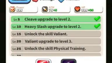 Capture d'écran de Top Heroes 4