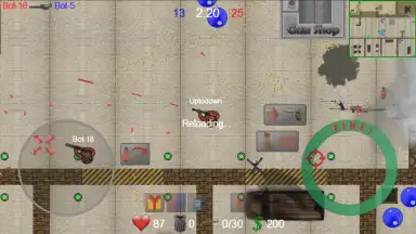 Capture d'écran de 2D Strike 7