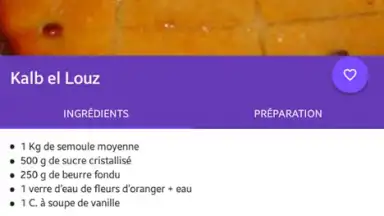 Capture d'écran de Recettes du Ramadan 5