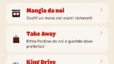 Capture d'écran de Burger King Italia 4