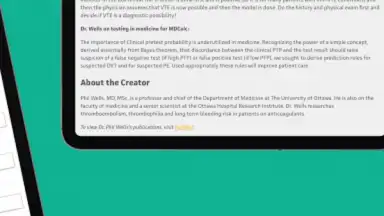 Capture d'écran de MDCalc Medical Calculator 5