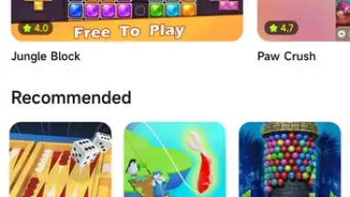 Capture d'écran de Xiaomi Game Center 1