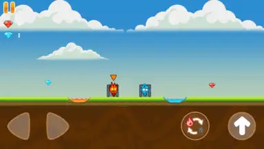 Capture d'écran de Fire Kid And Water Kid - Forever Love 1