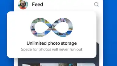 Capture d'écran de Yandex Disk Beta 1