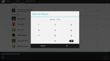 Capture d'écran de Superuser (for Android 4) 4