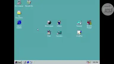 Capture d'écran de Win 98 Simulator 4