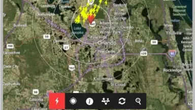 Capture d'écran de WeatherBug 1