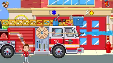 Capture d'écran de My Town : Firestation Free 6