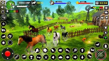 Capture d'écran de Wild Horse Family Simulator 3