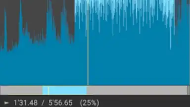 Capture d'écran de mp3DirectCut 4