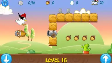 Capture d'écran de Ninja Chicken 3