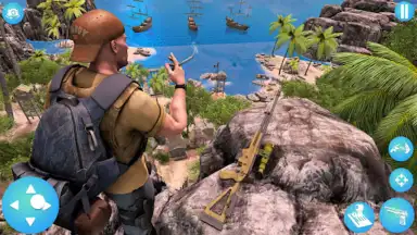 Capture d'écran de Fish Hunter : Shark Simulator 4