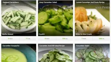 Capture d'écran de Recipes & Nutrition 7