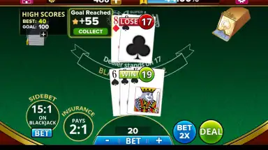 Capture d'écran de BLACKJACK! 3