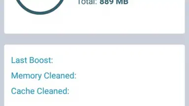 Capture d'écran de RAM Booster Speed Cleaner 4