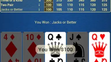 Capture d'écran de Prime Video Poker 4