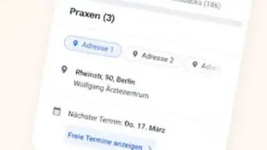 Capture d'écran de jameda: Ärzte finden & buchen 5