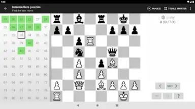 Capture d'écran de Chess Tactics Pro 1