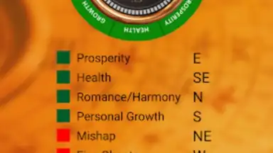 Capture d'écran de Feng Shui Compass 3