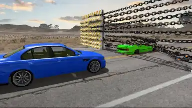 Capture d'écran de Chained Cars 2