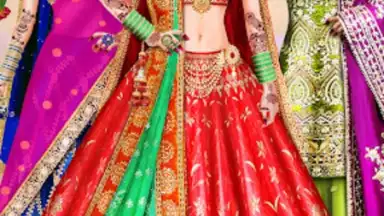 Capture d'écran de Indian Wedding Dress up games 6