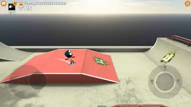 Capture d'écran de Stickman Skate Battle 2