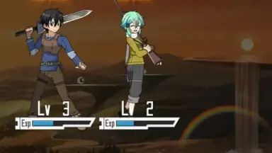 Capture d'écran de SWORD ART ONLINE: Memory Defrag 3
