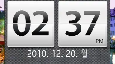 Capture d'écran de Calendar Widget 2