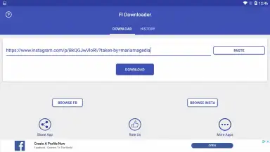 Capture d'écran de Video Downloader for Facebook & Instagram 4