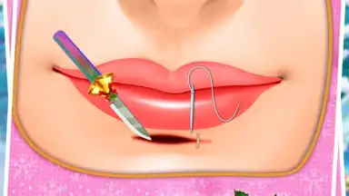 Capture d'écran de Christmas Face Surgery: Virtual Surgery Hospital 3